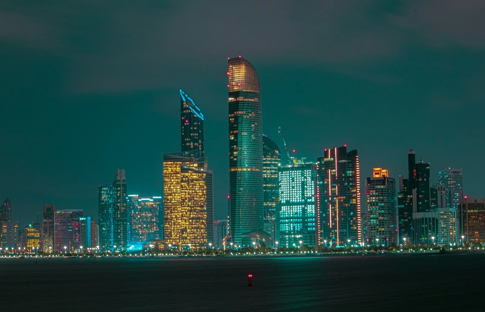 Abu Dhabi Night View