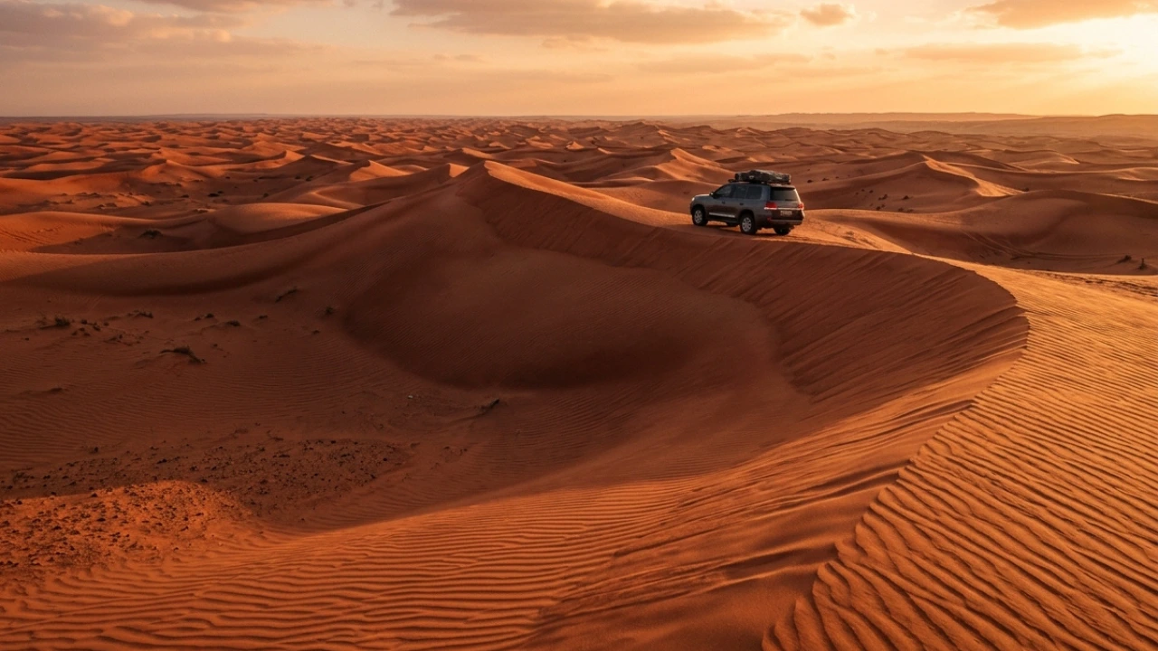 Abu Dhabi desert safari locations